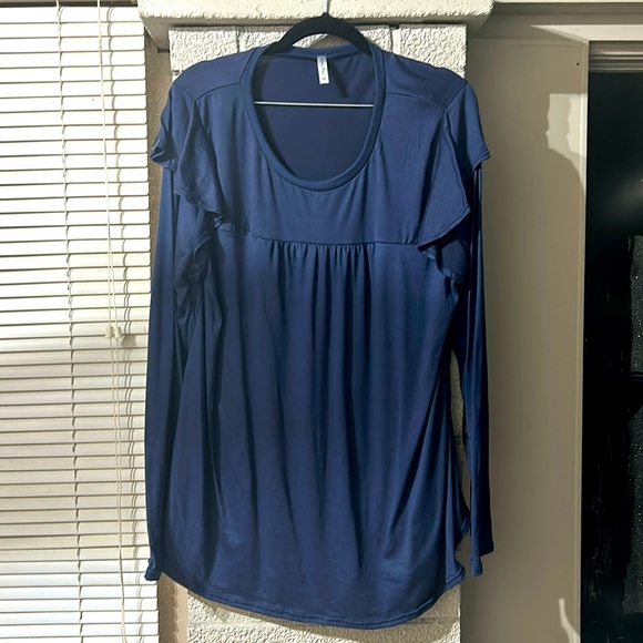 Acting Pro navy top 3X NWOT - Picture 1 of 4